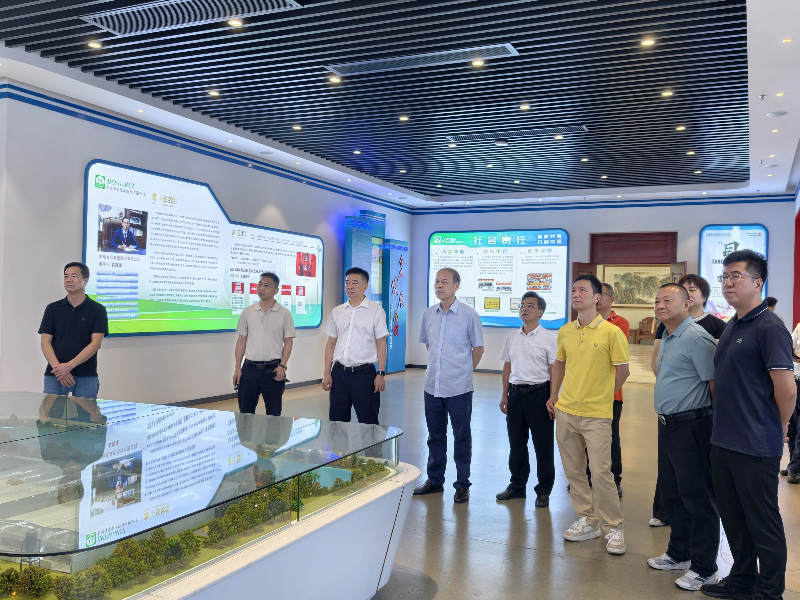 汕尾市政协考察组到我市开展考察活动